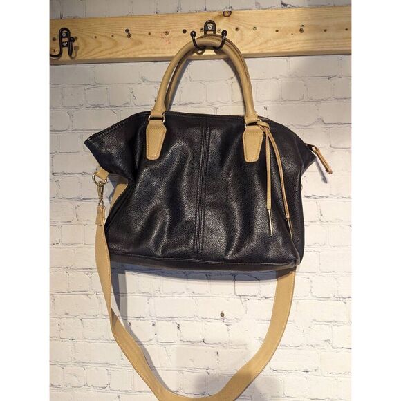 Carlos Santana 2-tone large vegan leather purse * - Picture 1 of 4